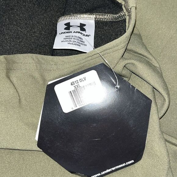 New Coldgear Under Armour Thick Fitted Stretch Ski Compression LS T Shirt XXL - Picture 4 of 6